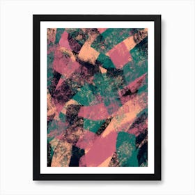 Abstract Painting Green Art Print