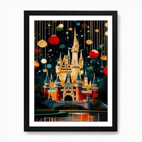 Magical Cinderella Castle  Art Print