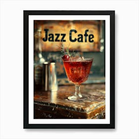 Jazz Cafe 2 Art Print