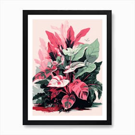 Tropical Plants Art Print