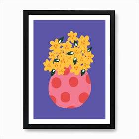 Flowers Vase Art Print