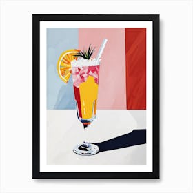 Cocktail Atomic Aperitifs: Mid-Century Ephemera Art Print