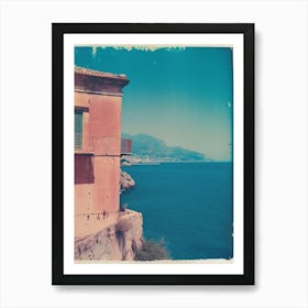 Sicily Retro Polaroid Style 1 Art Print