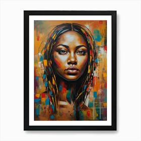 African Woman Art Print