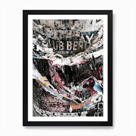 Berlin Torn II Art Print