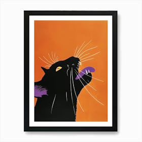 Black Cat 23 Art Print