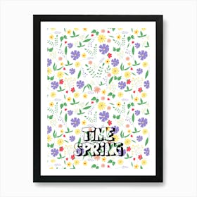 Time Spring 1 Art Print