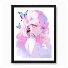 Butterflies Art Print