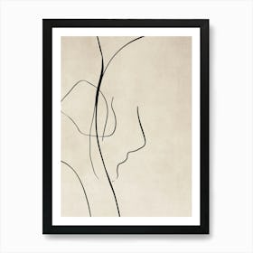 Portrait Of A Woman 8 Art Print