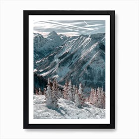 On Top Of The Mountain Art Print
