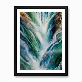 Waterfall 5 Art Print