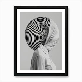 Woman'S Head 8 Art Print