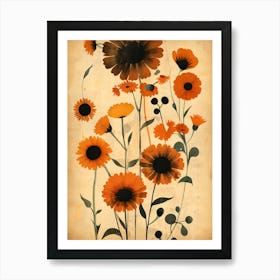 Sunflowers 1 Art Print