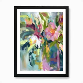 Flowers In A Vase 7 Art Print