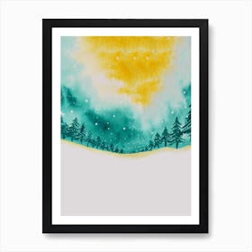 Winter Beauty Art Print