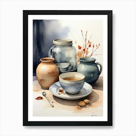 Cup Of Tea.1 Art Print