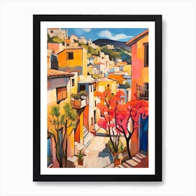 Granada Spain 2 Fauvist Painting Art Print