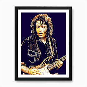 Rory Gallagher Art Print