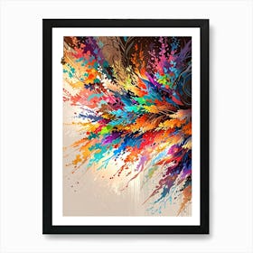 Abstract Painting 786 Art Print