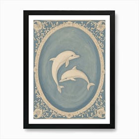 Dolphins Art Print