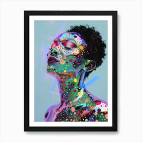 "Fine Art Body Paint Photo" Art Print