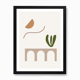 Arches Abstract Shape Art Print