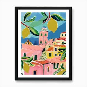 Portofino Colors Art Print