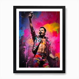 Freddie Mercury (5) Art Print