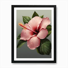 Hibiscus Flower 1 Art Print