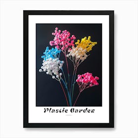 Bright Inflatable Flowers Poster Gypsophila 2 Art Print