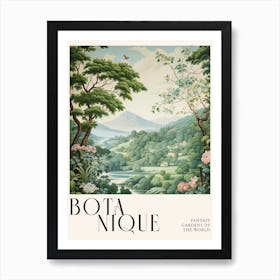 Botanique Fantasy Gardens Of The World 57 Art Print