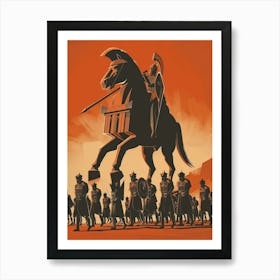 Fake Horse Art Print