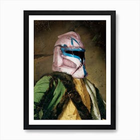 Vintage Sir Clone Trooper Art Print