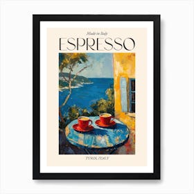 Turin Espresso Made In Italy 4 Poster Art Print