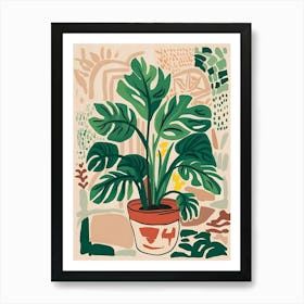 Plant In A Pot 8 Art Print