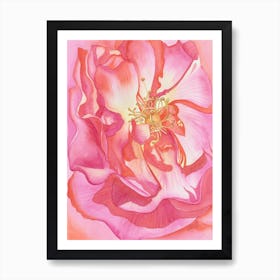 Love Is A Rose Art Print