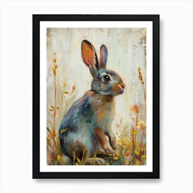 Californian Rabbit Painting 3 Art Print