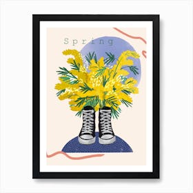 Yellow Flowers Art Print