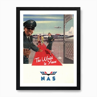 Nas Airlines Art Print