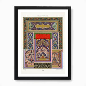 Indo Persian Pattern, Albert Racine 2 Art Print