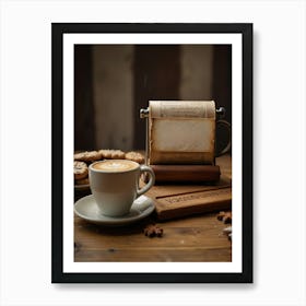 Coffee And Cookies Art Print