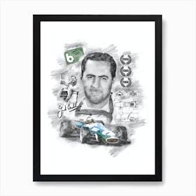 Jack Brabham Art Print