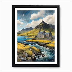 House By The Sea Art Print