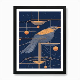 Bird In Space Art Print