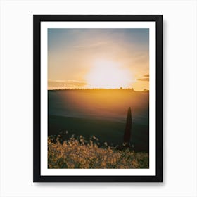Tuscany Sunset Photography (6) Art Print