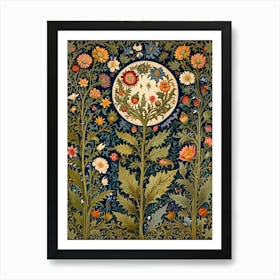 William Morris Tapestry Of Flowers Art Print