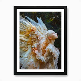 Angel In The Woods Art Print