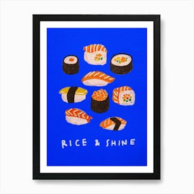 Rice And Shine 2 Art Print