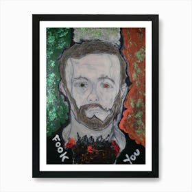 Conor McGregor Fook You Art Print