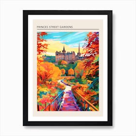 Princes Street Gardens Edinburgh 3 Art Print